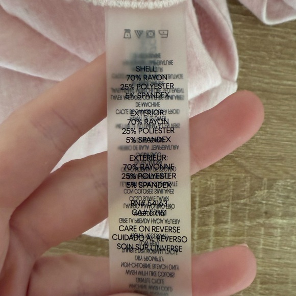 Calvin Klein Soft Pink T-Shirt Dress - S - NWOT - Picture 7 of 8